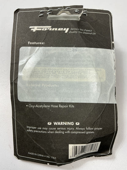 Forney USA 87727 Oxygen Gauge, High Pressure, 2'' Diameter, 1/4'' NPT 0-4000 PSI