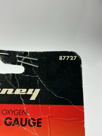 Forney USA 87727 Oxygen Gauge, High Pressure, 2'' Diameter, 1/4'' NPT 0-4000 PSI