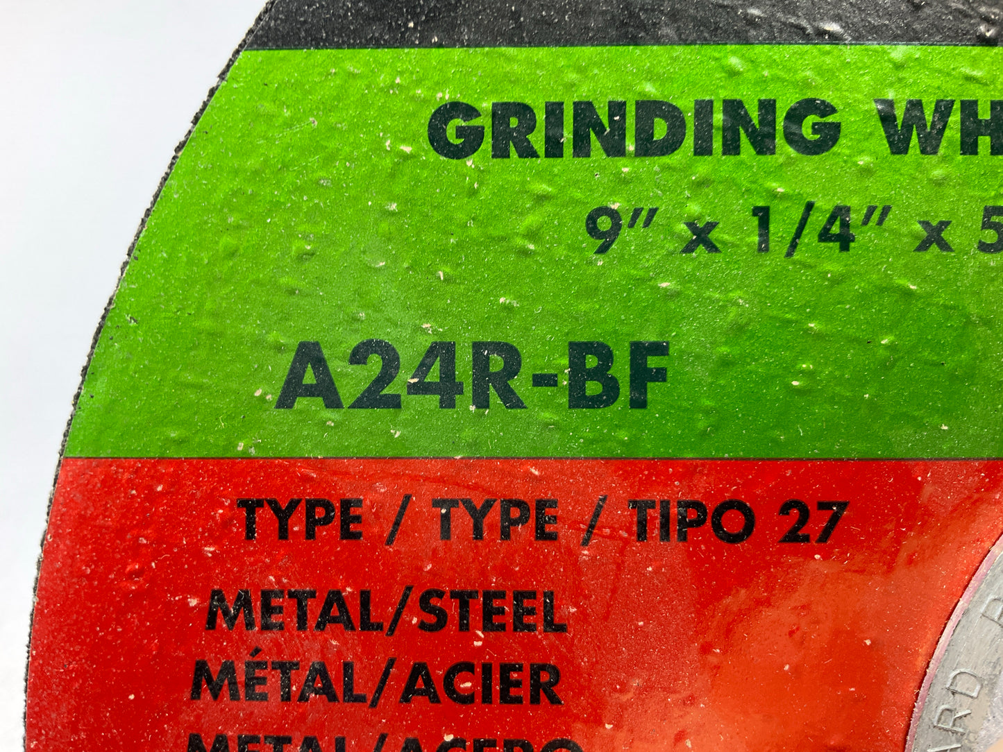 Forney 71883 Grinding Wheel | 9 In Dia | 1/4 In Thick | 5/8-11 In Arbo | 24 Grit