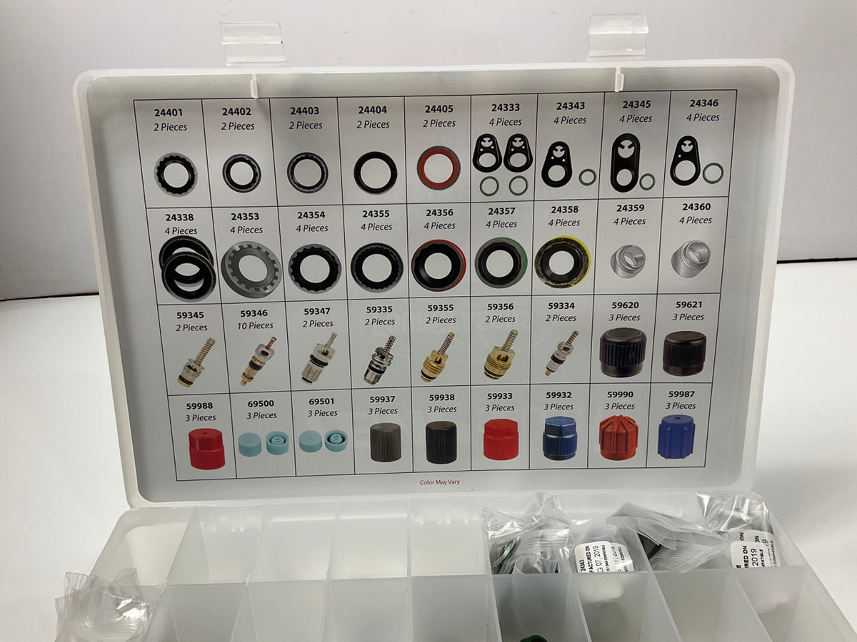 INCOMPLETE 4 Seasons Air Conditioning Service Parts Organizer Assortment Kit