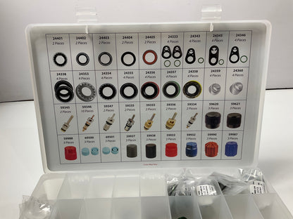 INCOMPLETE 4 Seasons Air Conditioning Service Parts Organizer Assortment Kit