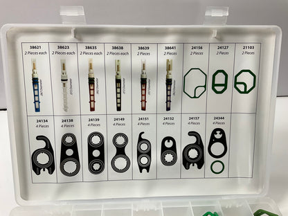 INCOMPLETE 4 Seasons Air Conditioning Service Parts Organizer Assortment Kit