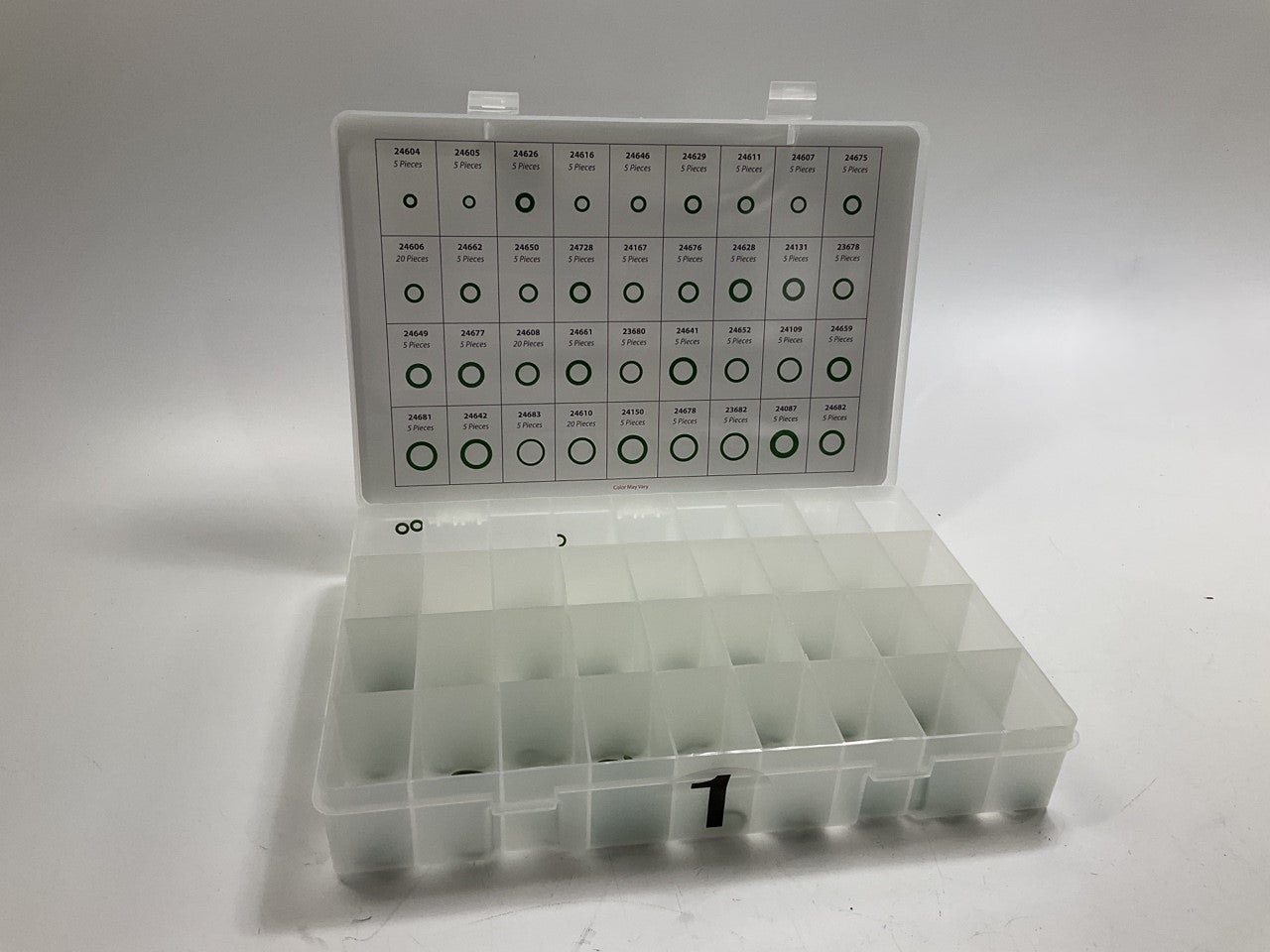 Four Seasons 24818 A/C Specialist O-Ring Tech (4) Tray Parts Assortment, 551 PCS