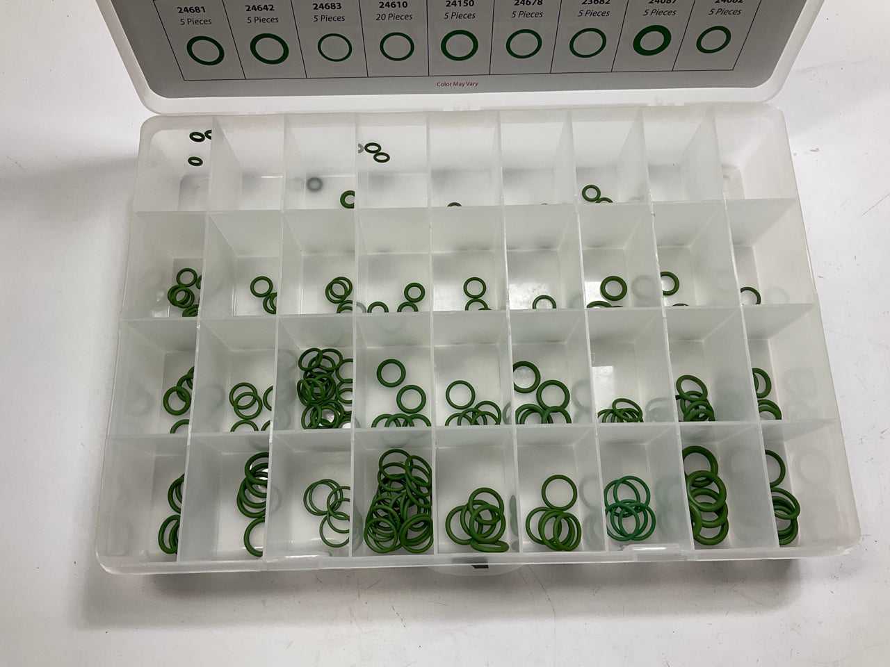 Four Seasons 24818 A/C Specialist O-Ring Tech (4) Tray Parts Assortment, 551 PCS