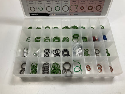 Four Seasons 24818 A/C Specialist O-Ring Tech (4) Tray Parts Assortment, 551 PCS