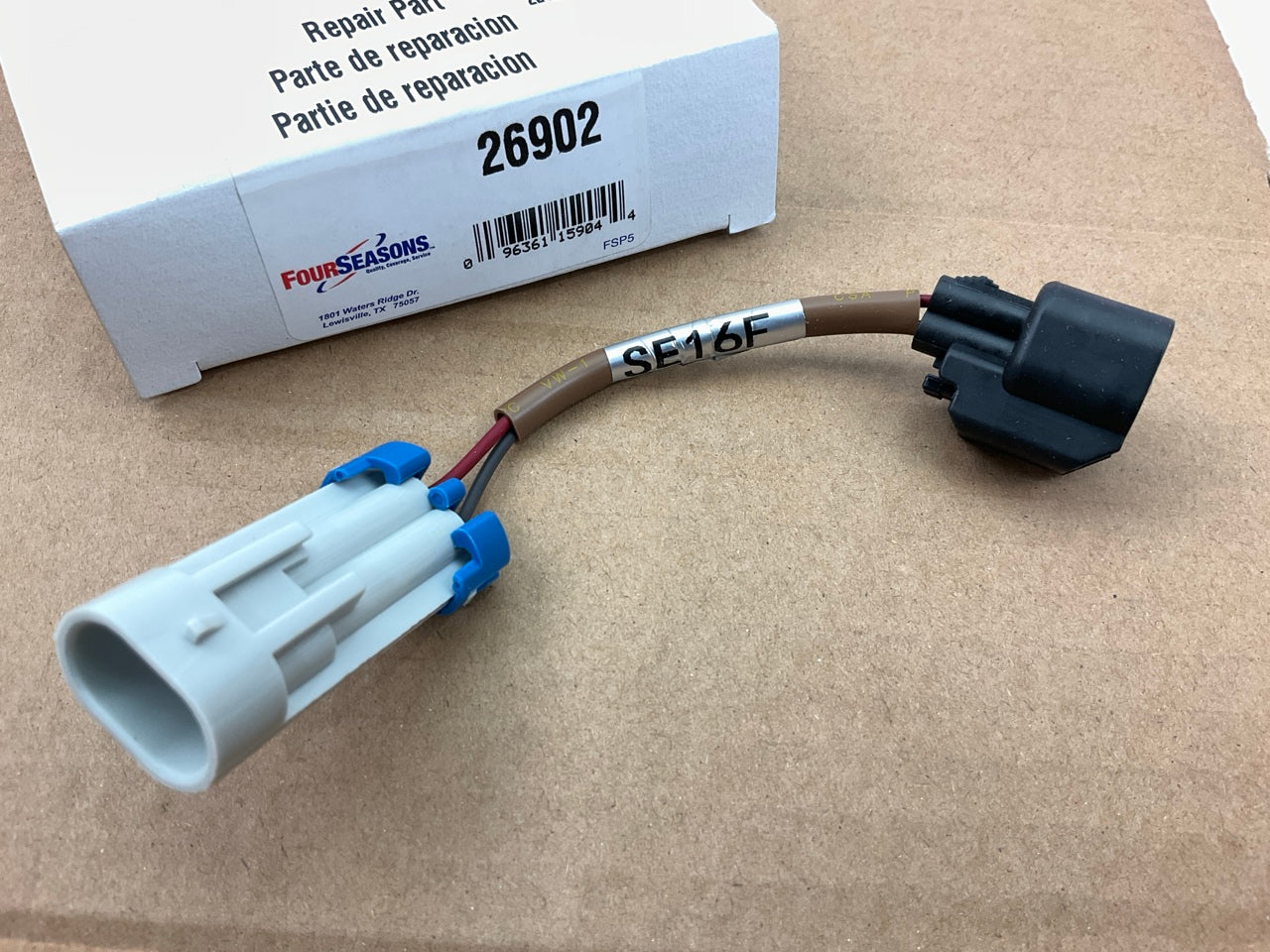 Four Seasons 26902 ECV DIAGNOSTIC Connector Harness For Compressor Tester, SE16F