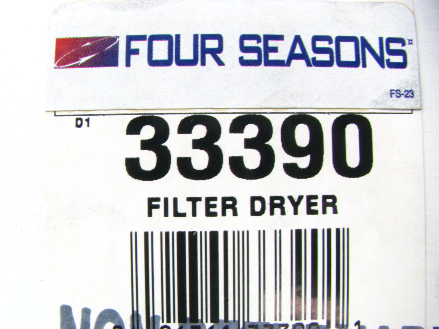 Four Seasons 33390 A/C Receiver Filter Drier - 1996-2002 SL500, 1998-2002 SL600