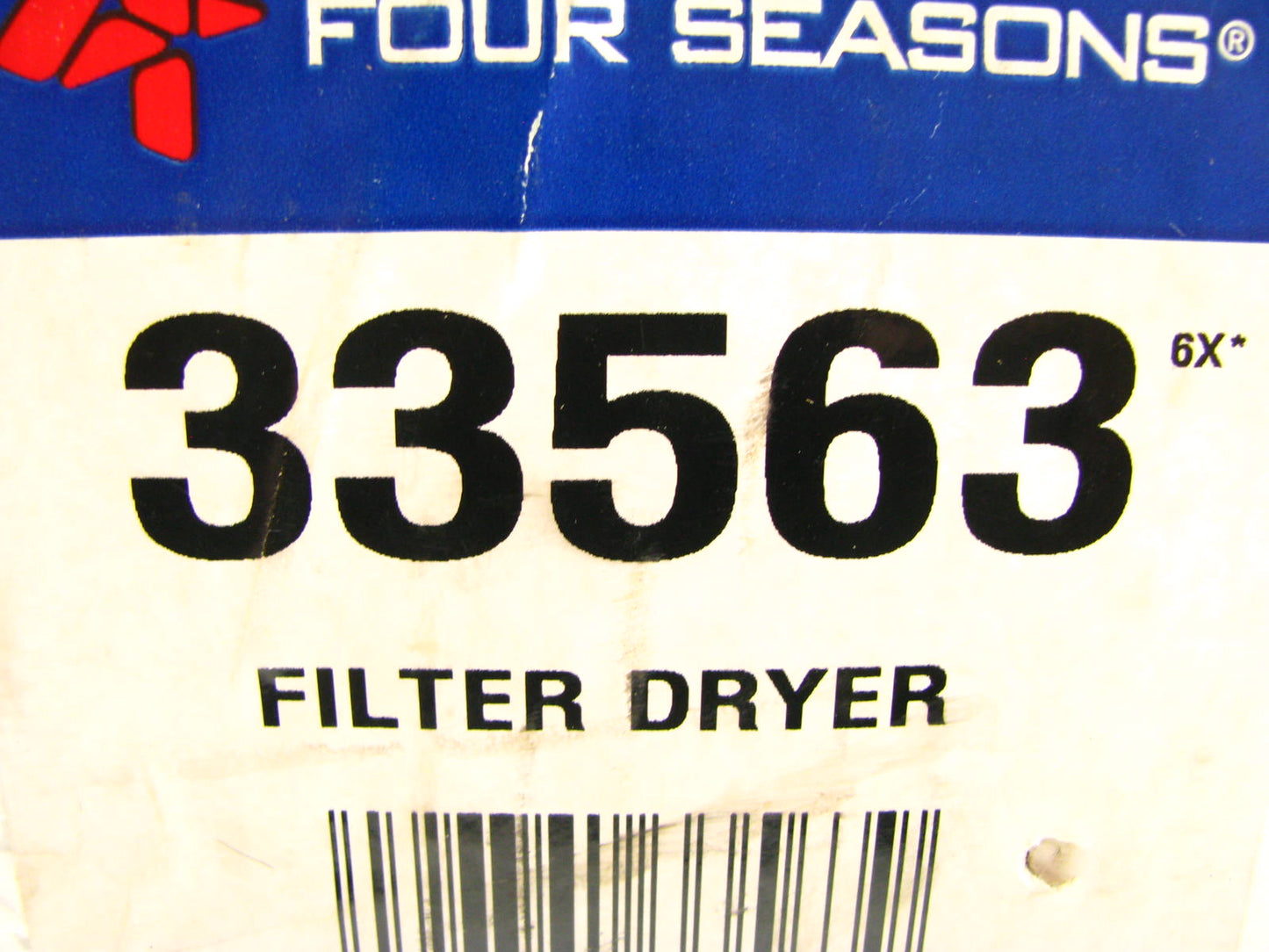 A/C Receiver Drier-Filter Drier 4 Seasons 33563  For 1991-1996  Cherokee