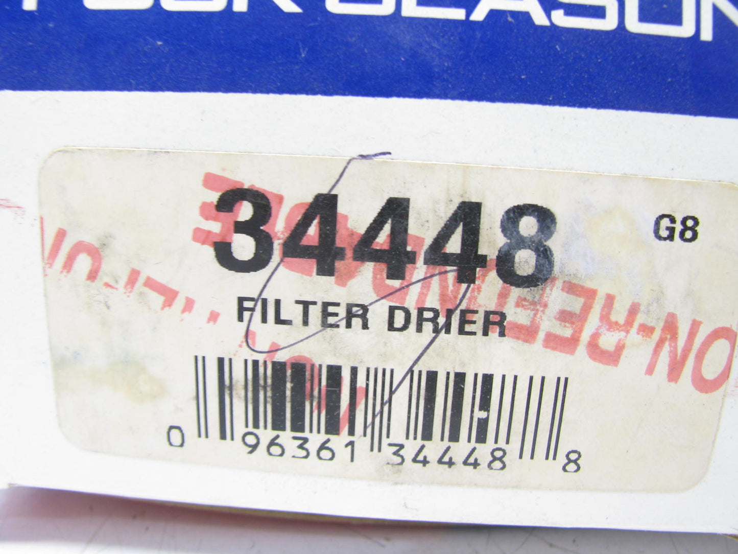 Four Seasons 34448 Inline A/C Filter - #8 X #8 - Push On For 13/32'' ID Hose