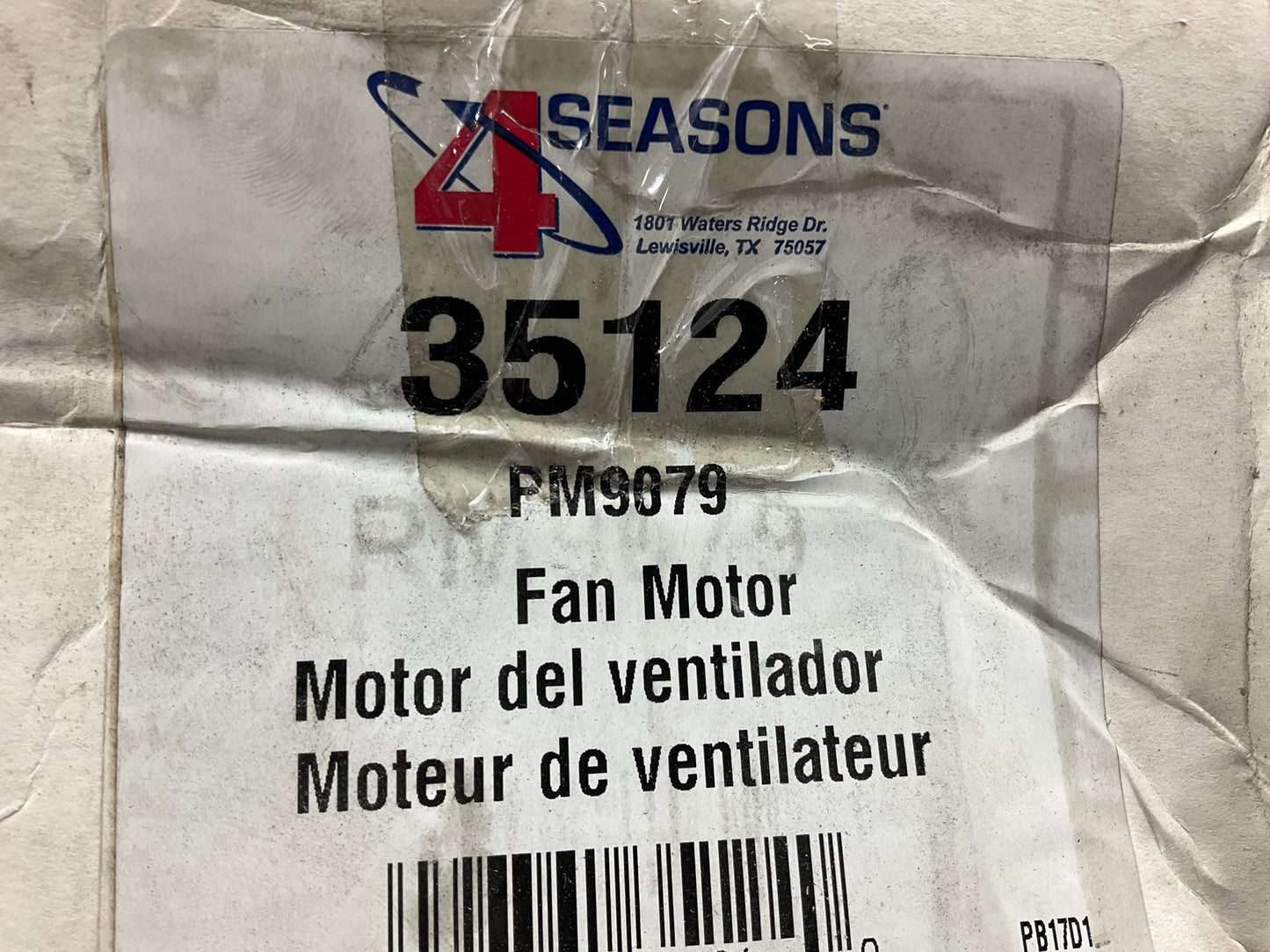 Four Seasons 35124 Engine Cooling Fan Motor
