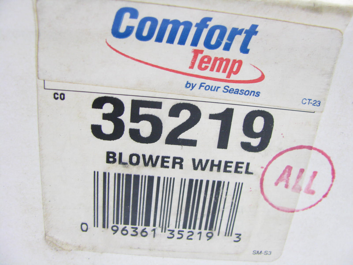 Four Seasons 35219 HVAC Blower Motor Wheel - Front