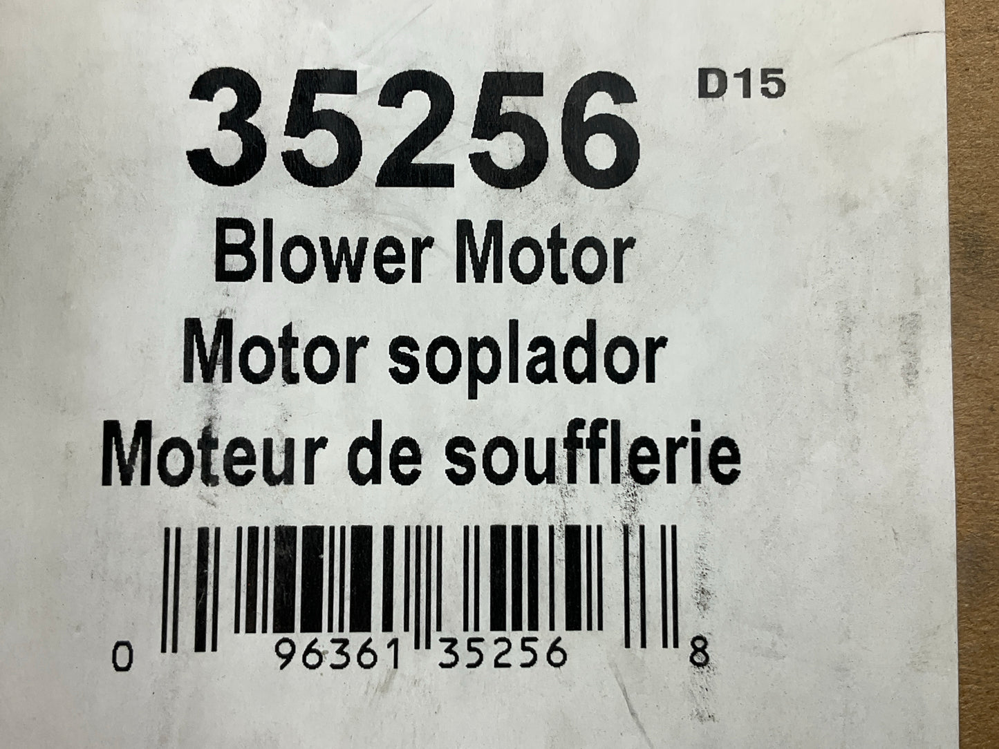MISSING RUBER DRAIN HOSE Four Seasons 35256 HVAC Blower Motor