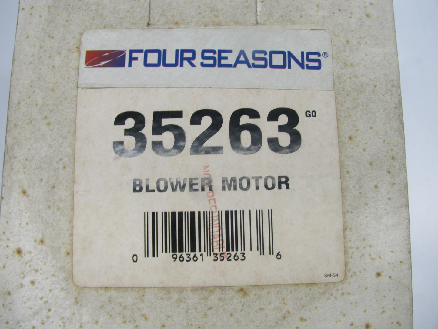 New Four Seasons 35263 Rear HVAC Blower Motor For 89-98 Mazda MPV