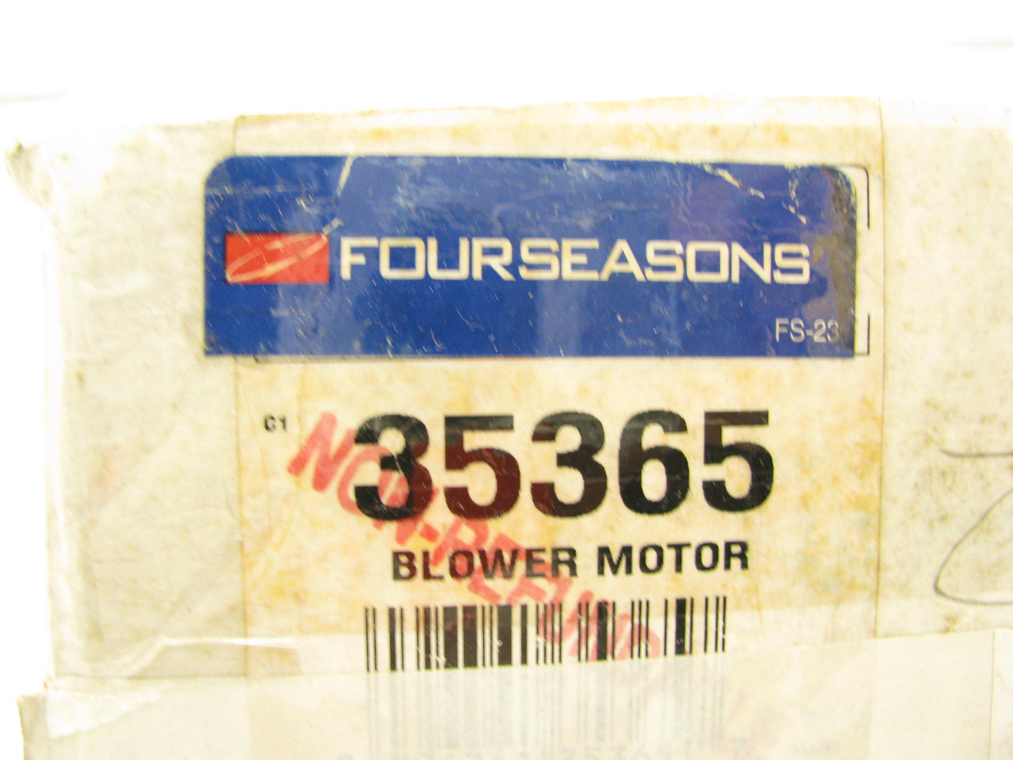 Four Seasons 35365 HVAC Blower Motor For 1983-1987 Honda Prelude