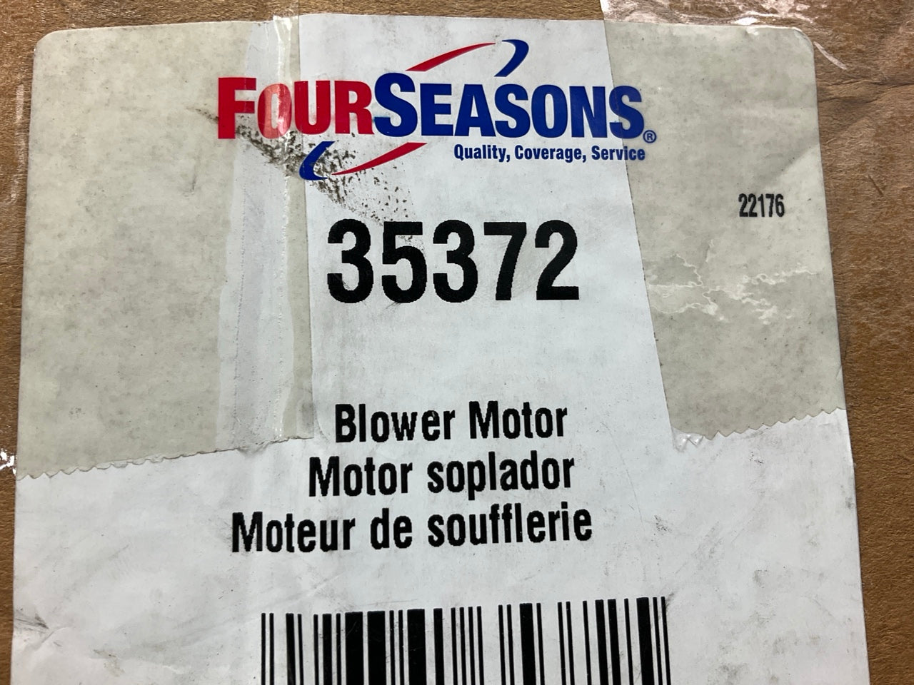 Four Seasons 35372 HVAC  Blower Motor Without Wheel