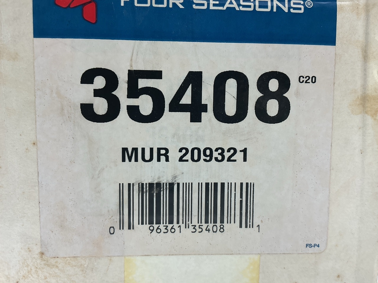 Four Seasons 35408 Blower Motor For 1990-1993 Mazda Miata
