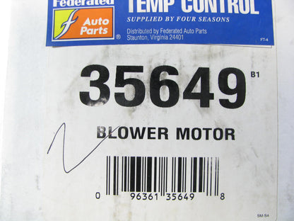 Four Seasons 35649 HVAC Blower Motor W/O Wheel For 1980-1986 Nissan 720