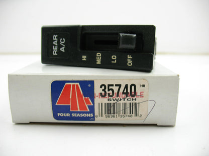 Four Seasons 35740 Rear A/C Blower Control Switch for 1985-1990 Astro Safari