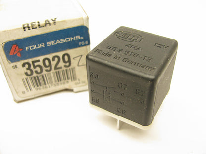 Four Seasons HELLA 35929 A/C Relay - Replaces Bosch 0332014113, HELLA 003-510-13