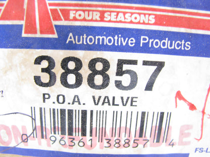 Four Seasons 38857 A/C POA Valve Replaces Ford # D7OZ-19D850-A