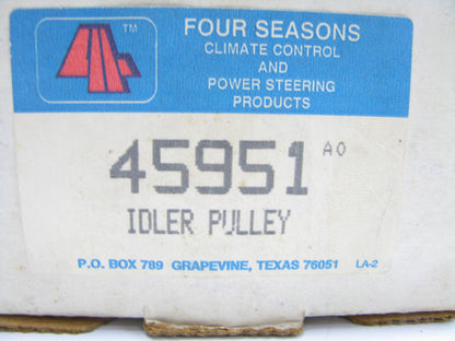 Four Seasons 45951 Engine Drive Belt Idler Pulley