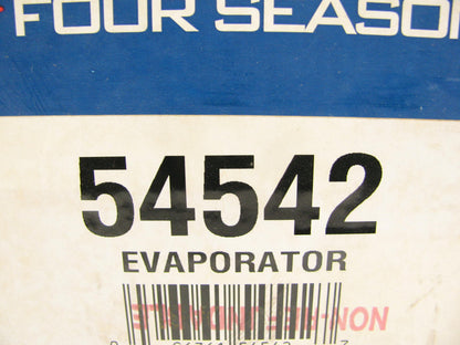 Four Seasons 54542 A/C Evaporator Core for 1988-1990 Ford Escort 1.9L