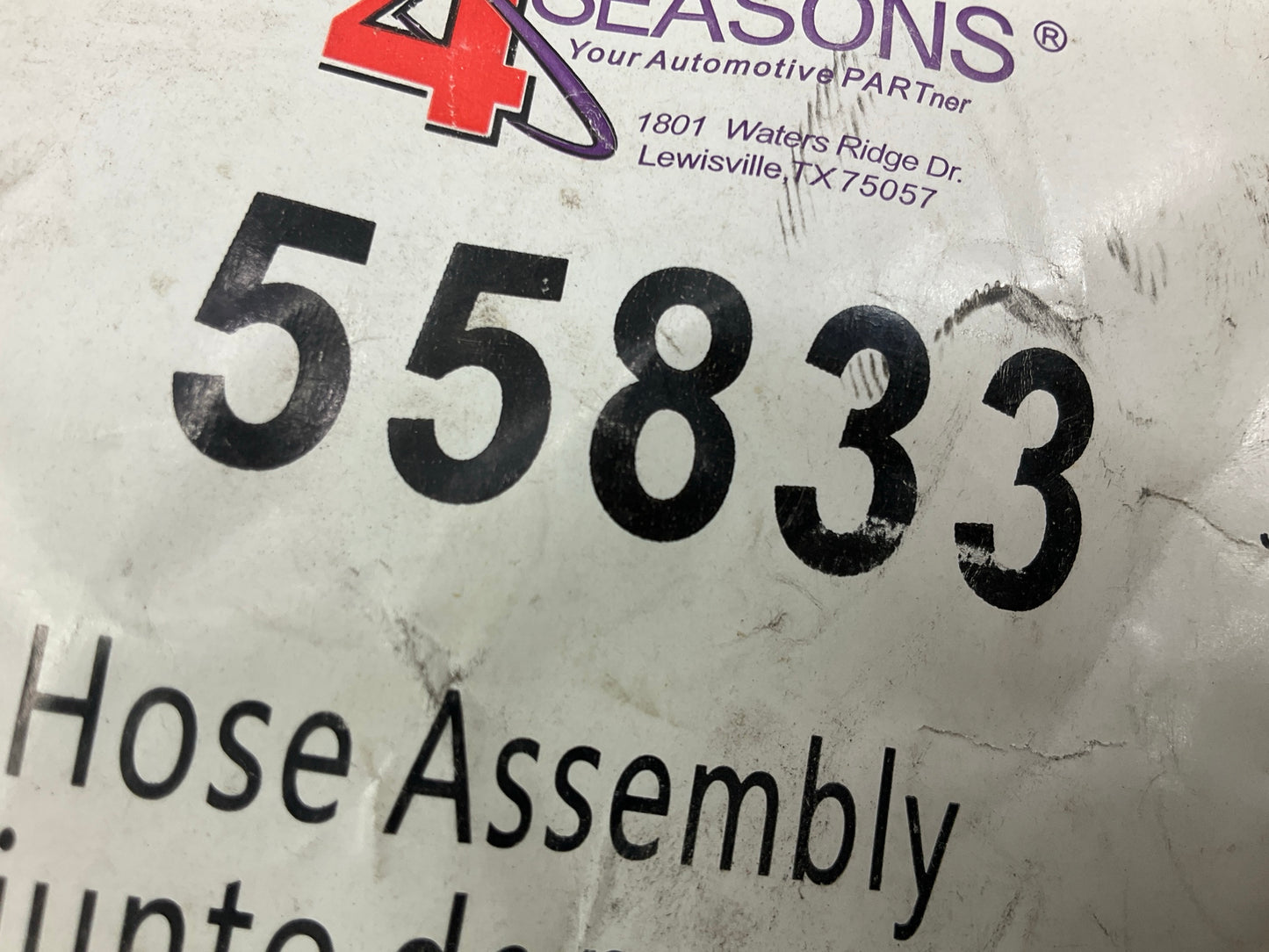 Four Seasons 55833 A/C Refrigerant Suction Line Hose