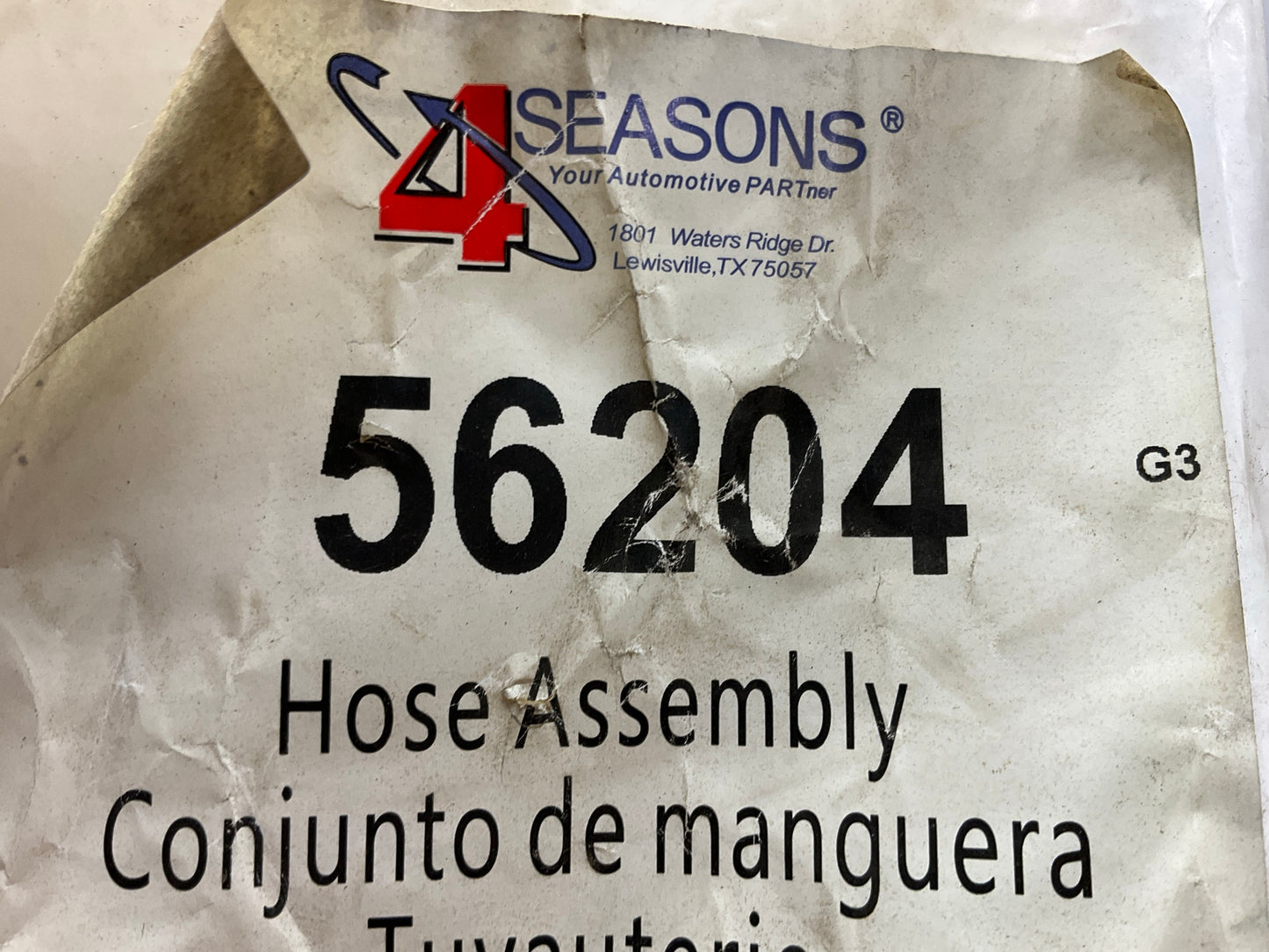 Four Seasons 56204 A/C Refrigerant Discharge Suction Hose 1995-98 Ford Windstar