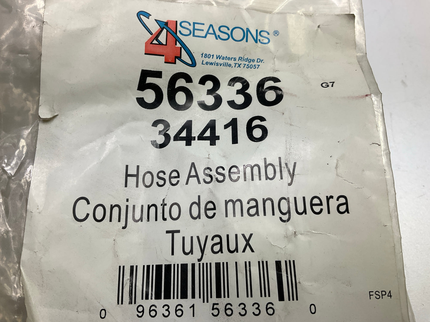 Four Seasons 56336 A/C Line Refrigerant Suction Hose 1998-2002 Honda Accord 2.3L