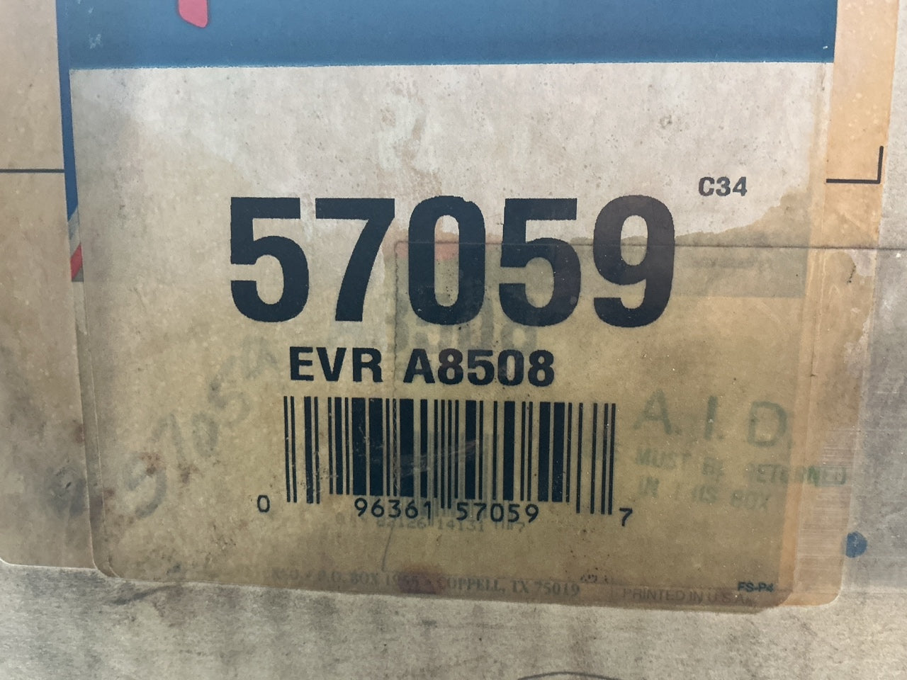 NEEDS TO BE REBUILT (SOLD AS A CORE ONLY) RV2 A/C Compressor For Chrysler