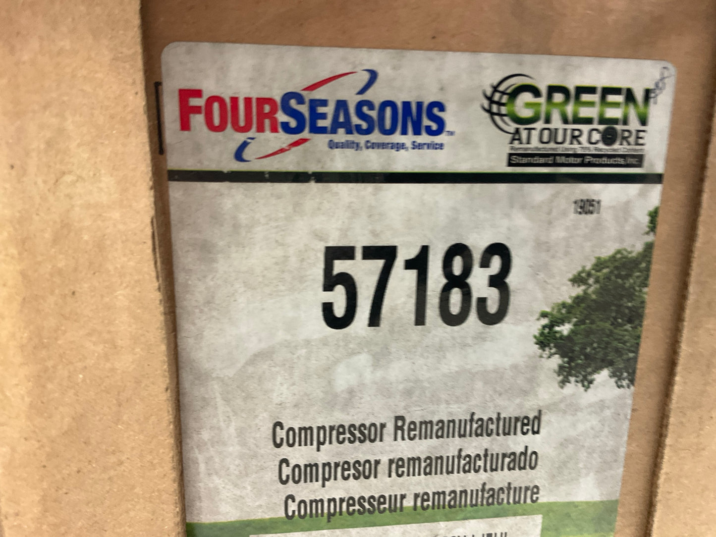 REMAN. Four Seasons 57183 A/C Compressor For 2001-2006 Hyundai Santa Fe