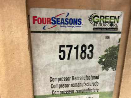 REMAN. Four Seasons 57183 A/C Compressor For 2001-2006 Hyundai Santa Fe