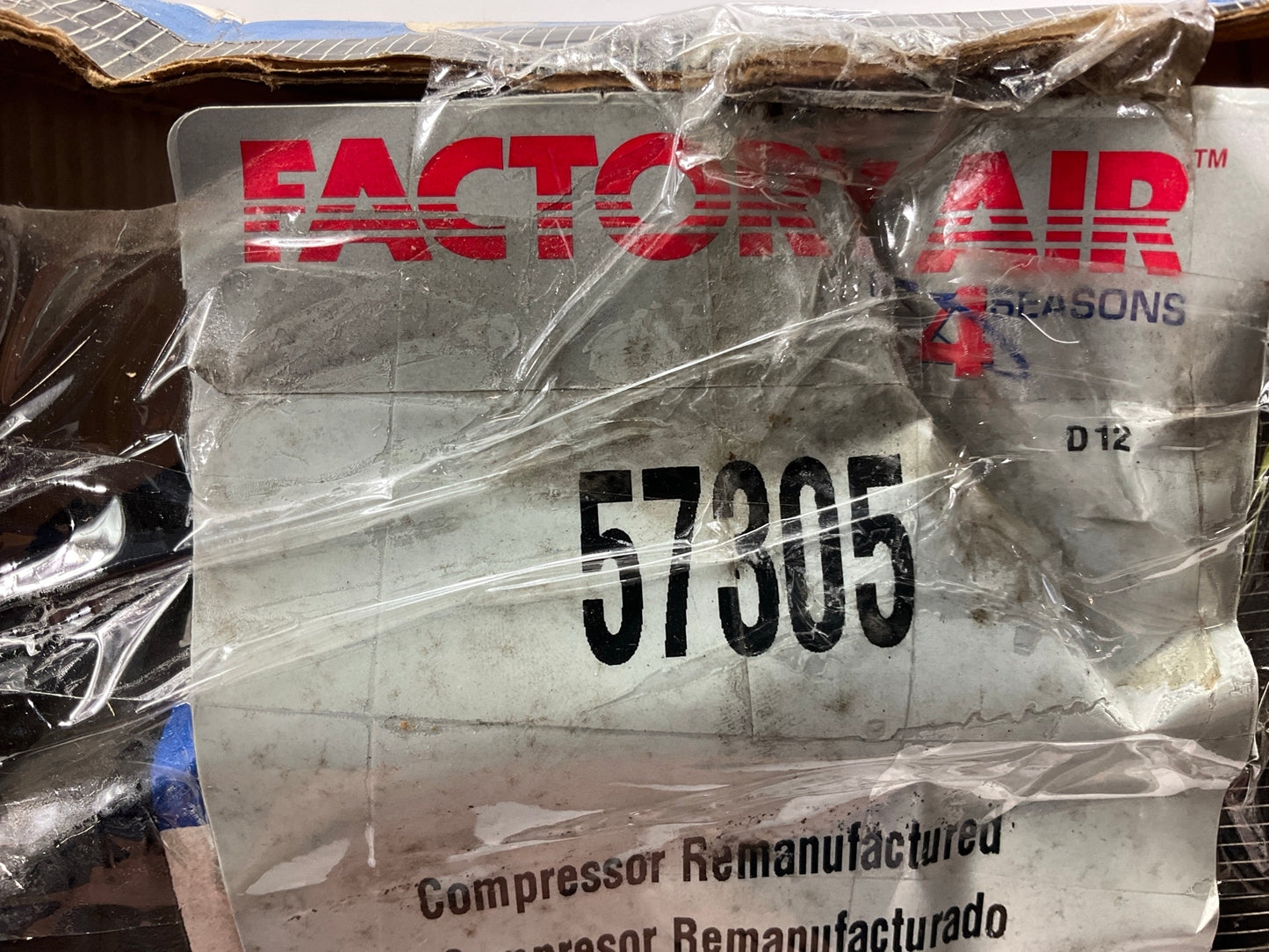 REMAN. Four Seasons 57305 A/C Compressor For 1994-1997 Honda Accord 2.2L