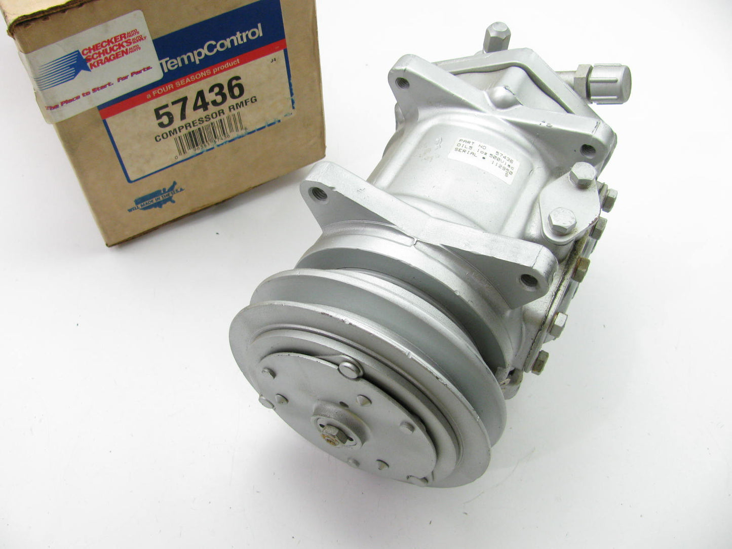 Four Seasons 57436 Reman A/C Compressor & Clutch - Replaces 29630-N4200