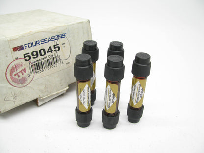 (5) Four Seasons 59045 134 A/C Leak Detection Dye - UView In-line Capsule 499387