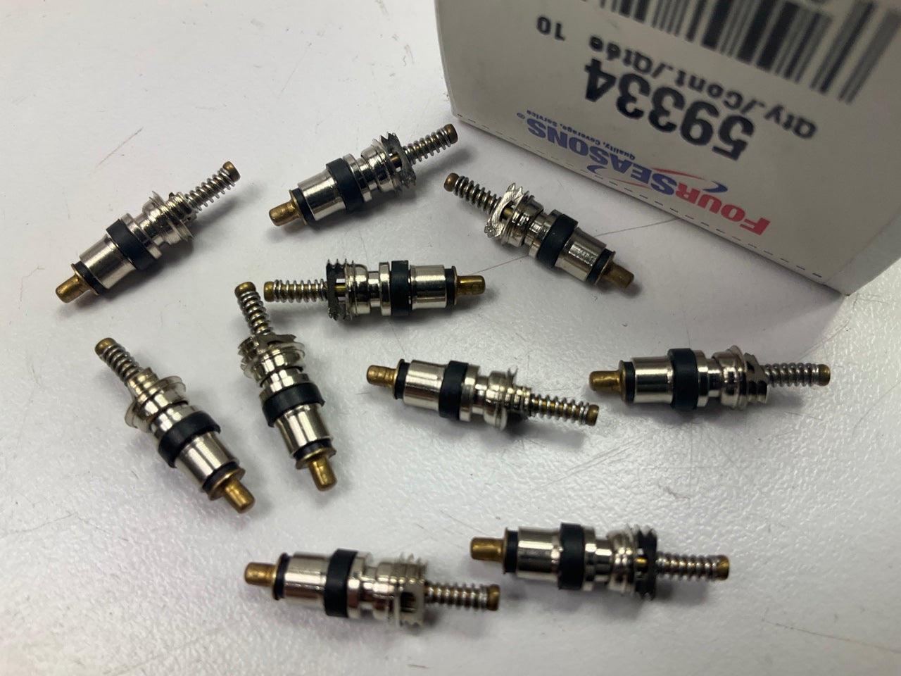 10 PACK - Four Seasons 59334 A/C Valve Core Service Port