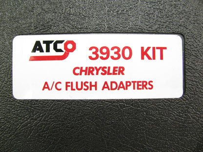 Four Seasons 59767 A/C Service Flush Adapter Kit For Chrysler - Atco 3930
