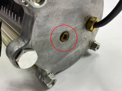 DAMAGED BROKEN FITTING Four Seasons Dial-A-Charge 134 Charging Cylinder, 10 LBS