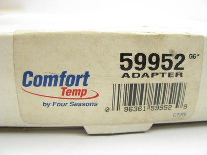 Four Seasons 59952 Vintage A/C Hose Adapter (1/4'' To 1/4'')