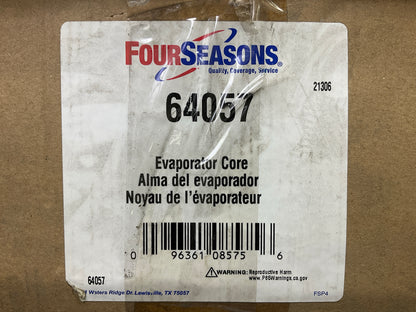 COSMETIC DAMAGE SEE PHOTOS Four Seasons 64057 A/C Evaporator Core