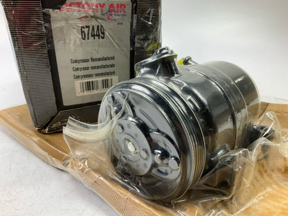 REMAN. Four Seasons 67449 A/C Compressor  For 2000-2001 Nissan Altima