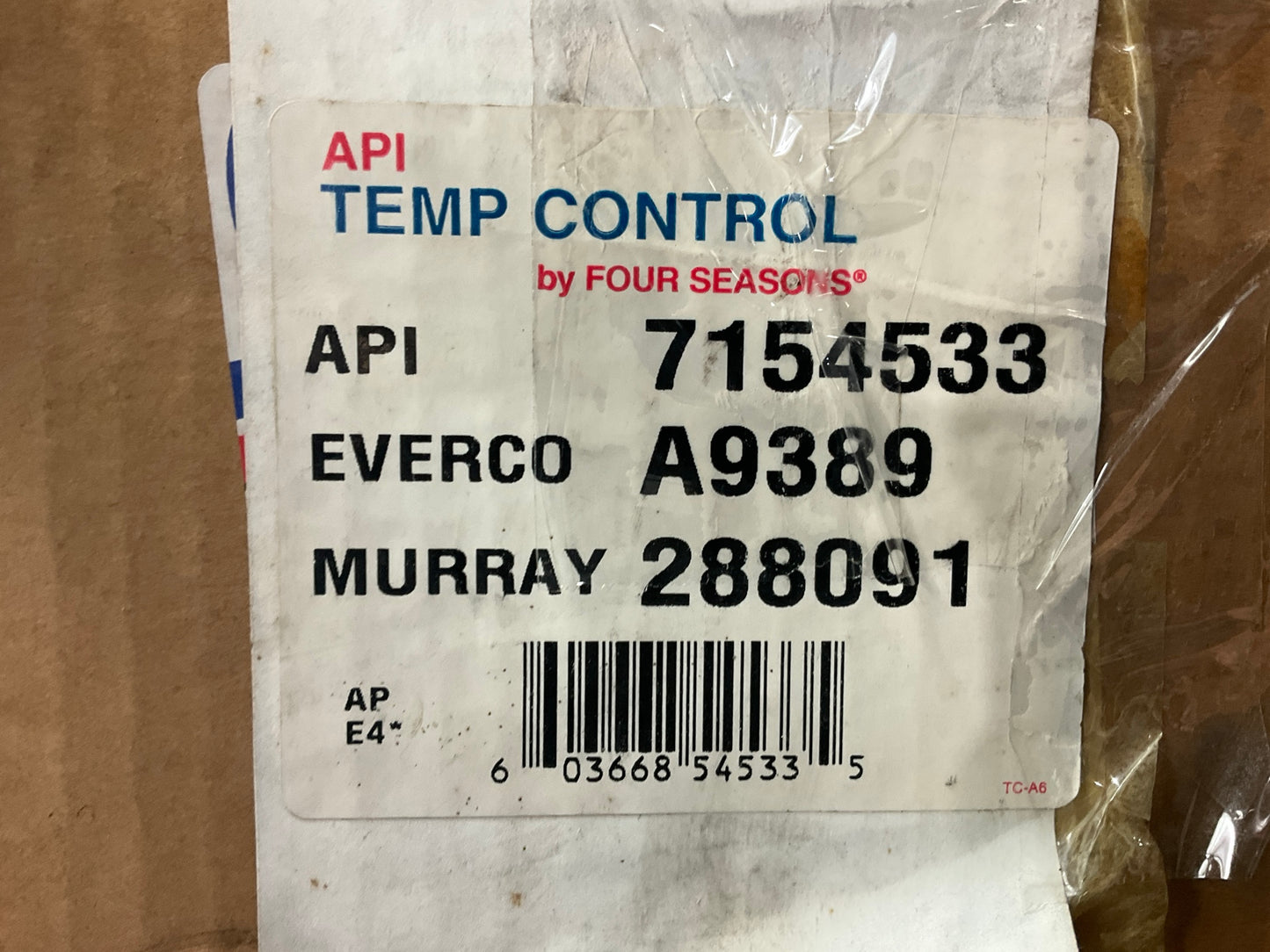 FIN DAMAGED SEE PHOTOS Four Seasons 7154533 A/C Evaporator Core