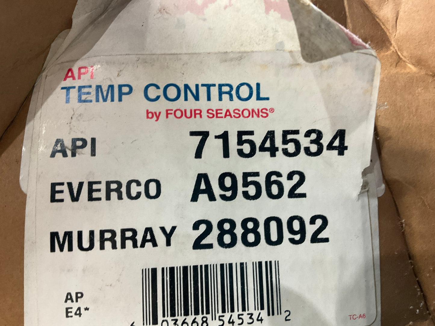 Four Seasons 7154534 A/C Evaporator 1986 Taurus, Sable