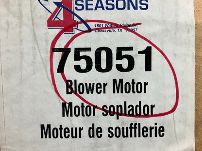 Four Seasons 75051  HVAC Blower Motor
