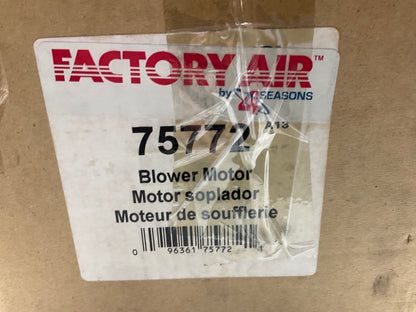 Four Seasons 75772 HVAC Blower Motor 2001-2006 Sebring, Stratus