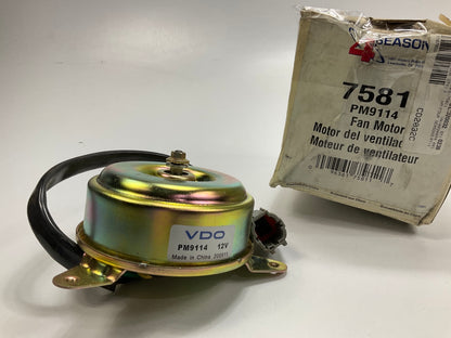 Four Seasons 7581 AC Condenser Radiator Fan Motor