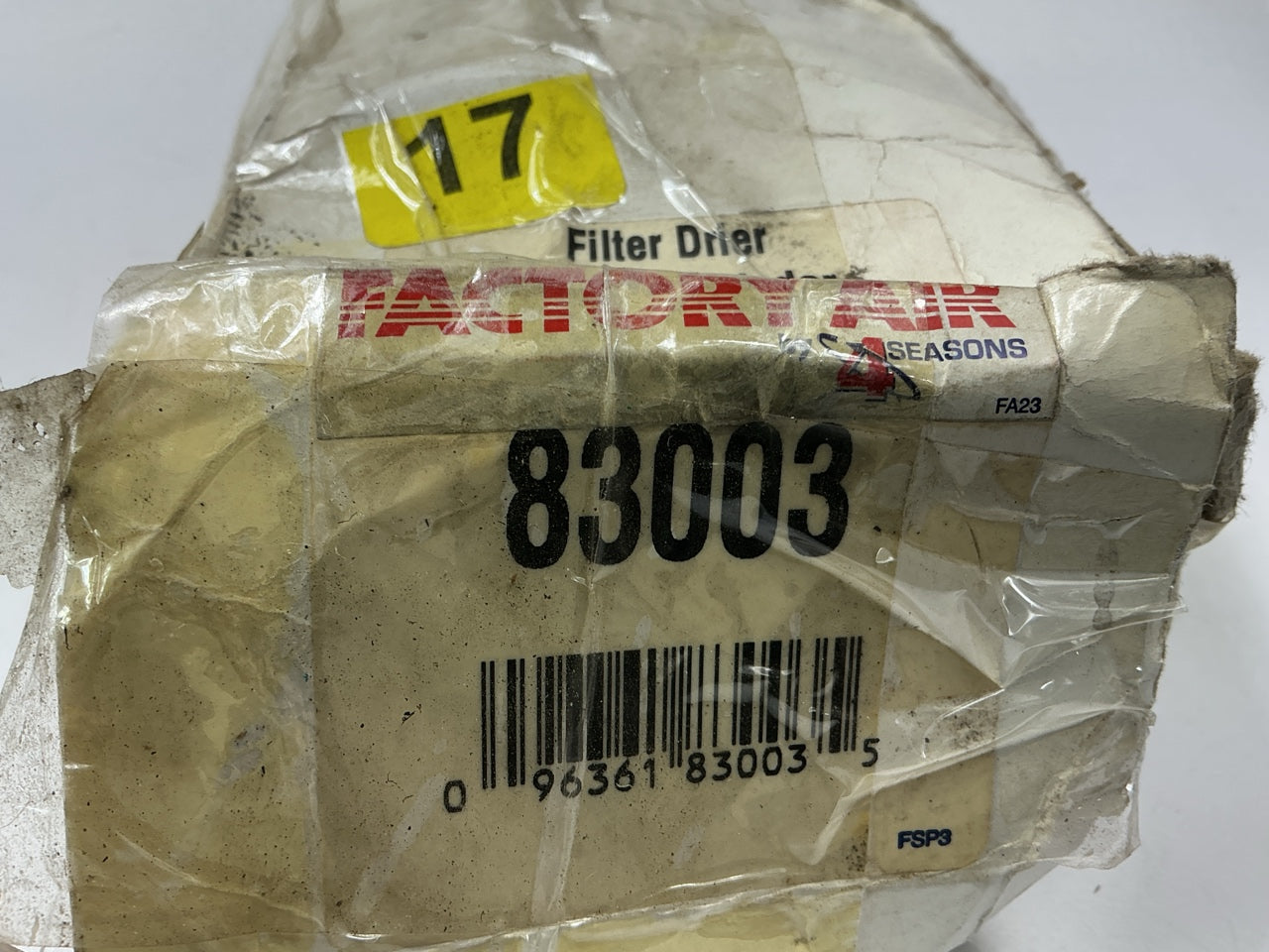 Four Seasons 83003 A/C Receiver Drier-Filter Drier
