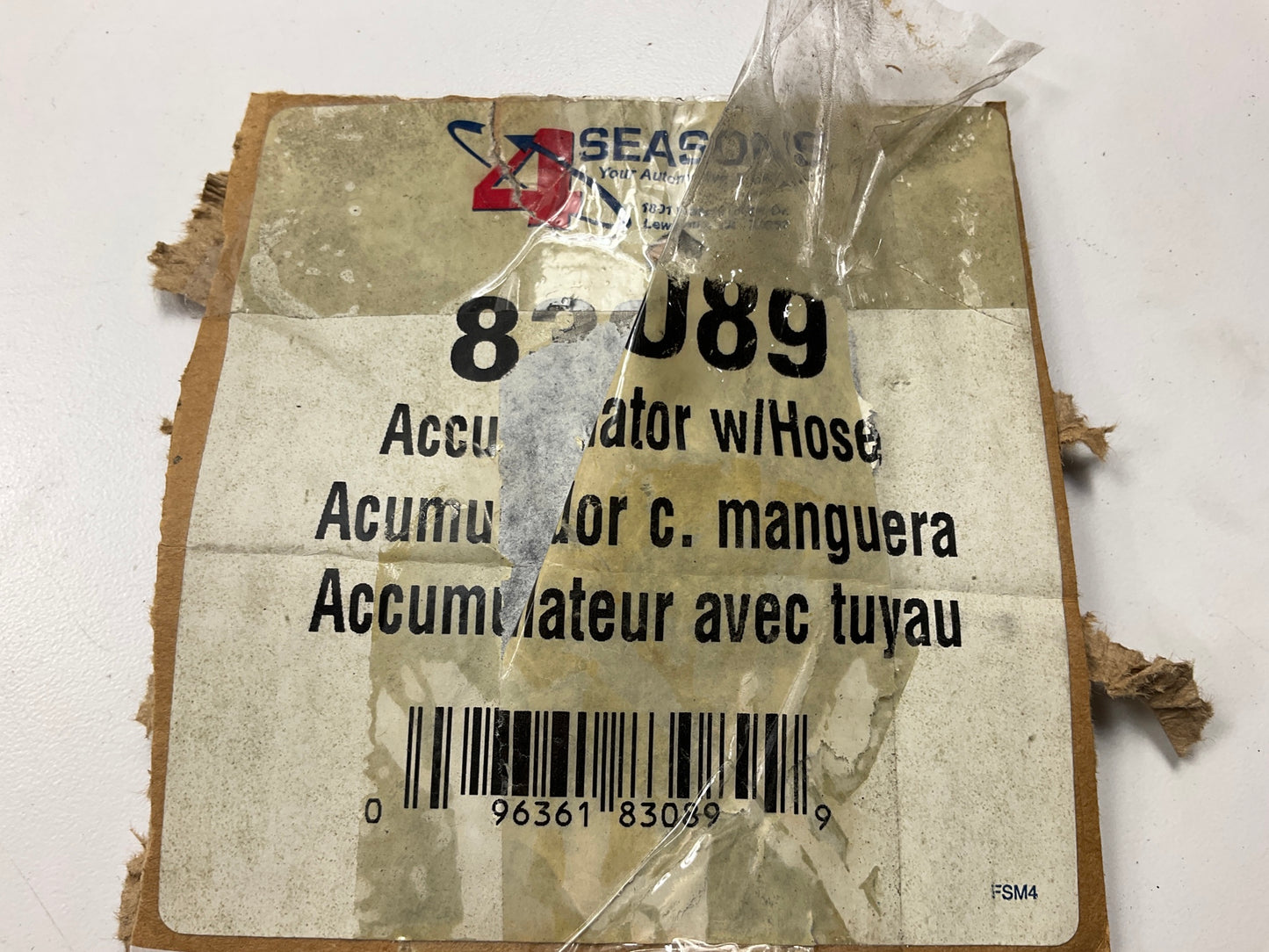 Four Seasons 83089 A/C Accumulator With Hose 08-10 F-250 F-350 F-450 F-550 SD