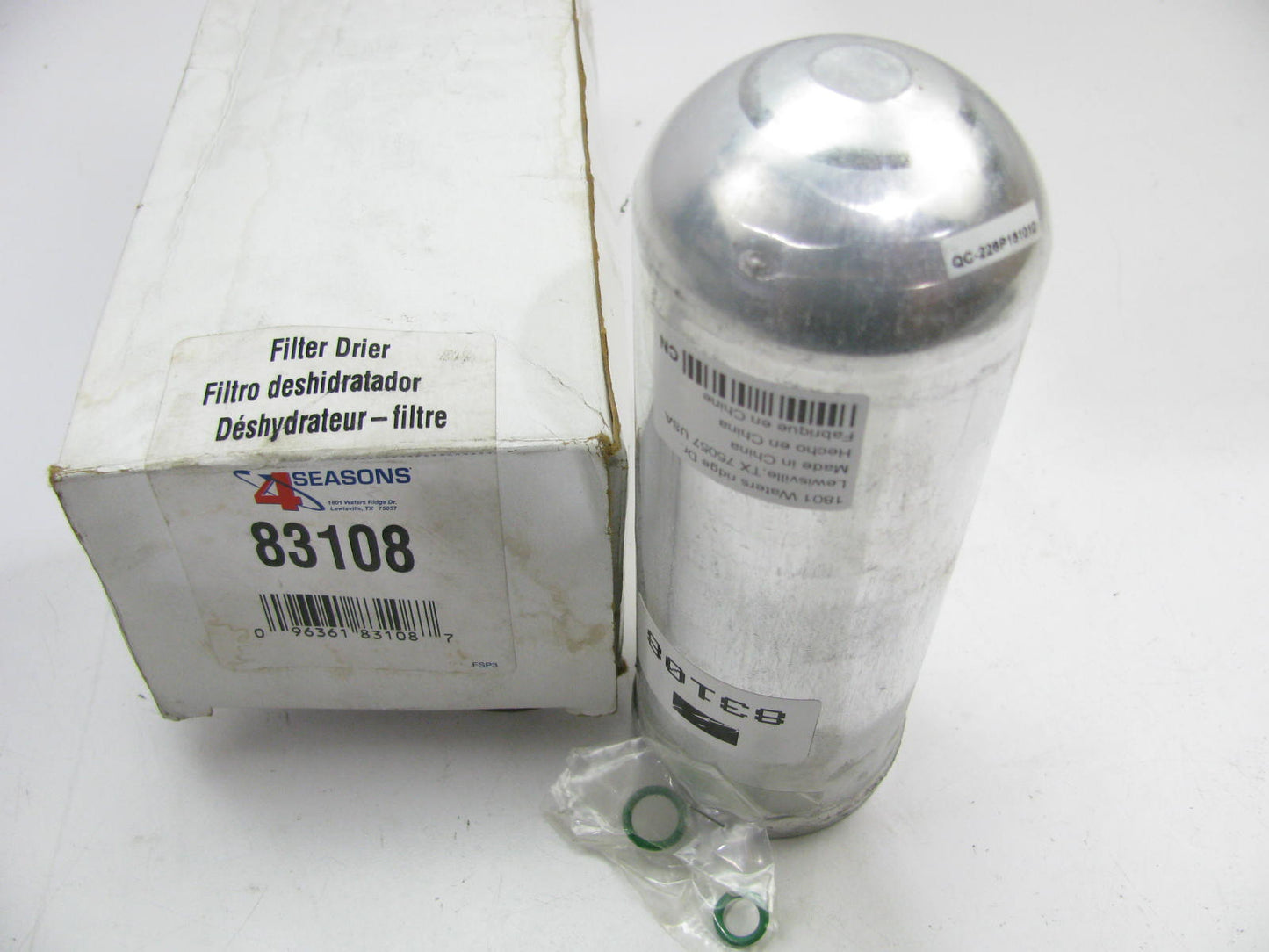 Four Seasons 83108 A/C Receiver Filter Drier