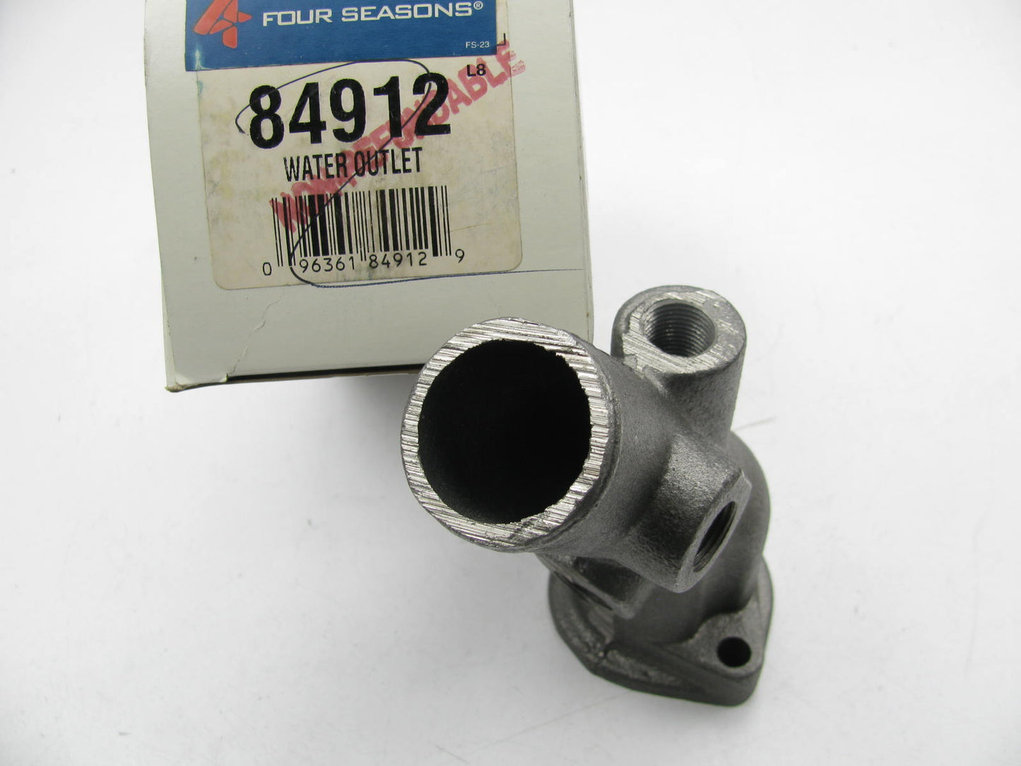 Four Seasons 84912 Engine Coolant Water Outlet - 1980-1982 Ford 351M 400 V8